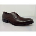 Classic Mens Lace Leather Shoes Black (NX 545)